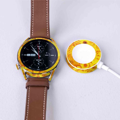 Huawei_Watch GT 3 46mm_Yellow_Flower_4